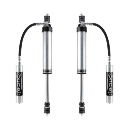 Radflo 2.5 Body 7" Front Lift Reservoir Shocks for 1990-1997 Toyota Land Cruiser 80