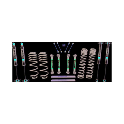Skyjacker 4" Coils Lift Kit M95 Shocks for TJ/LJ 2003-2006 Jeep Wrangler/Unlimited - TJ403BPMLT