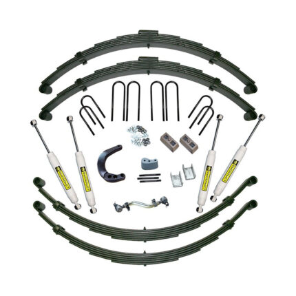 SuperLift 12" Lift Kit (with 52" Rear Springs) for Chevy/GMC 1973-1991 K20 4WD Solid Axle Vehicles