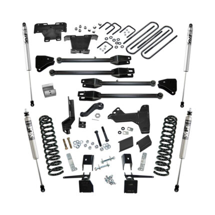 SuperLift 6" 4-LINK Kit 2017-2020 Ford F-250 F-350 Super Duty 4WD Diesel FOX Shocks