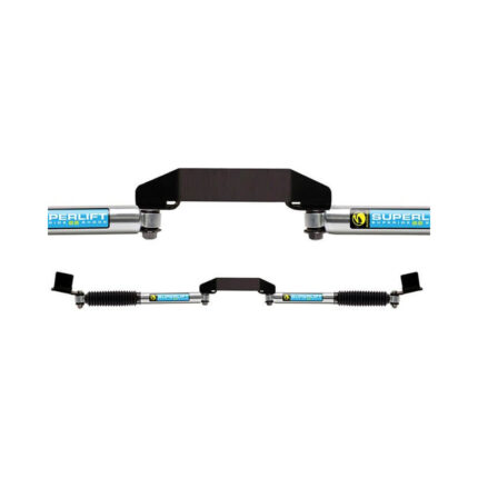 SuperLift Dual Steering Stabilizer Kit - Superide SS by Bilstein (Gas) For 2000-2005 Ford Excursion 4WD