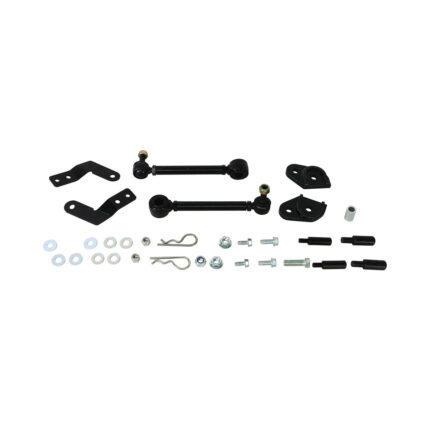 SuperPro Extended Heavy Duty Quick Disconnect Front Sway Bar Link Set for 2018 Jeep Wrangler Rubicon & 2020 Jeep Gladiator Altitude - TRC4314