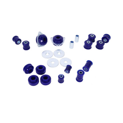 SuperPro Front and Rear Radius Arms & Panhard Rods Bushing Kit for 1983 Land Rover Defender 90 - KIT043BK