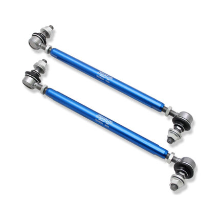 SuperPro Heavy Duty Adjustable Front Sway Bar Link Kit for 2008 Land Rover LR2 HSE (320mm-365mm Length) - TRC10265