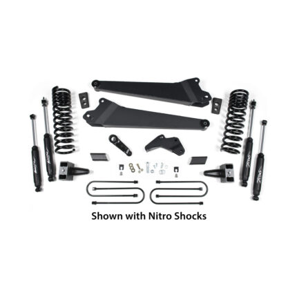 Zone Offroad 6" Replacement Radius Arms Lift Kit 2013-2017 Ram 3500 (GAS)